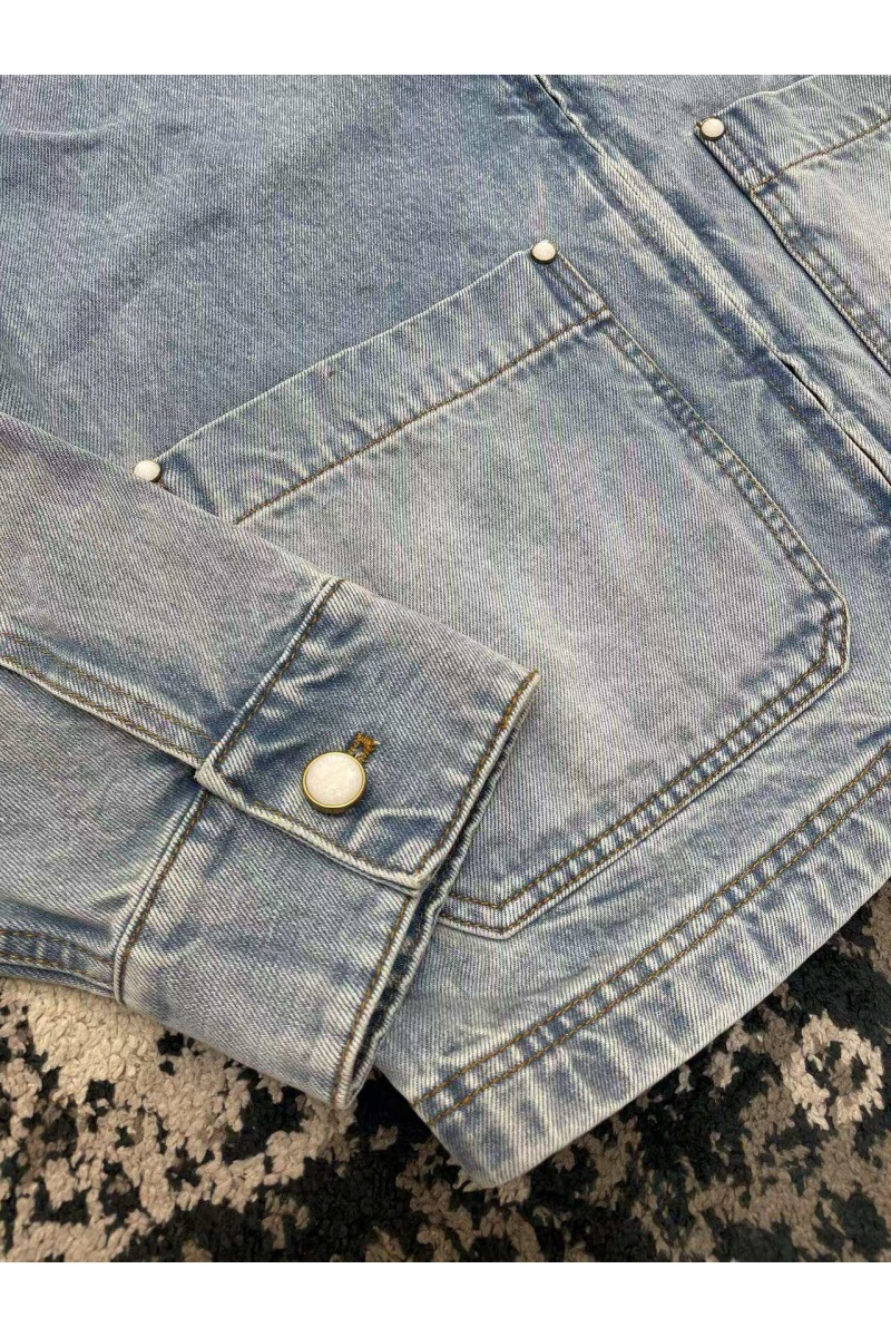 Lоuis Vuittоn Джинсовая куртка Premium - Washed Indigo