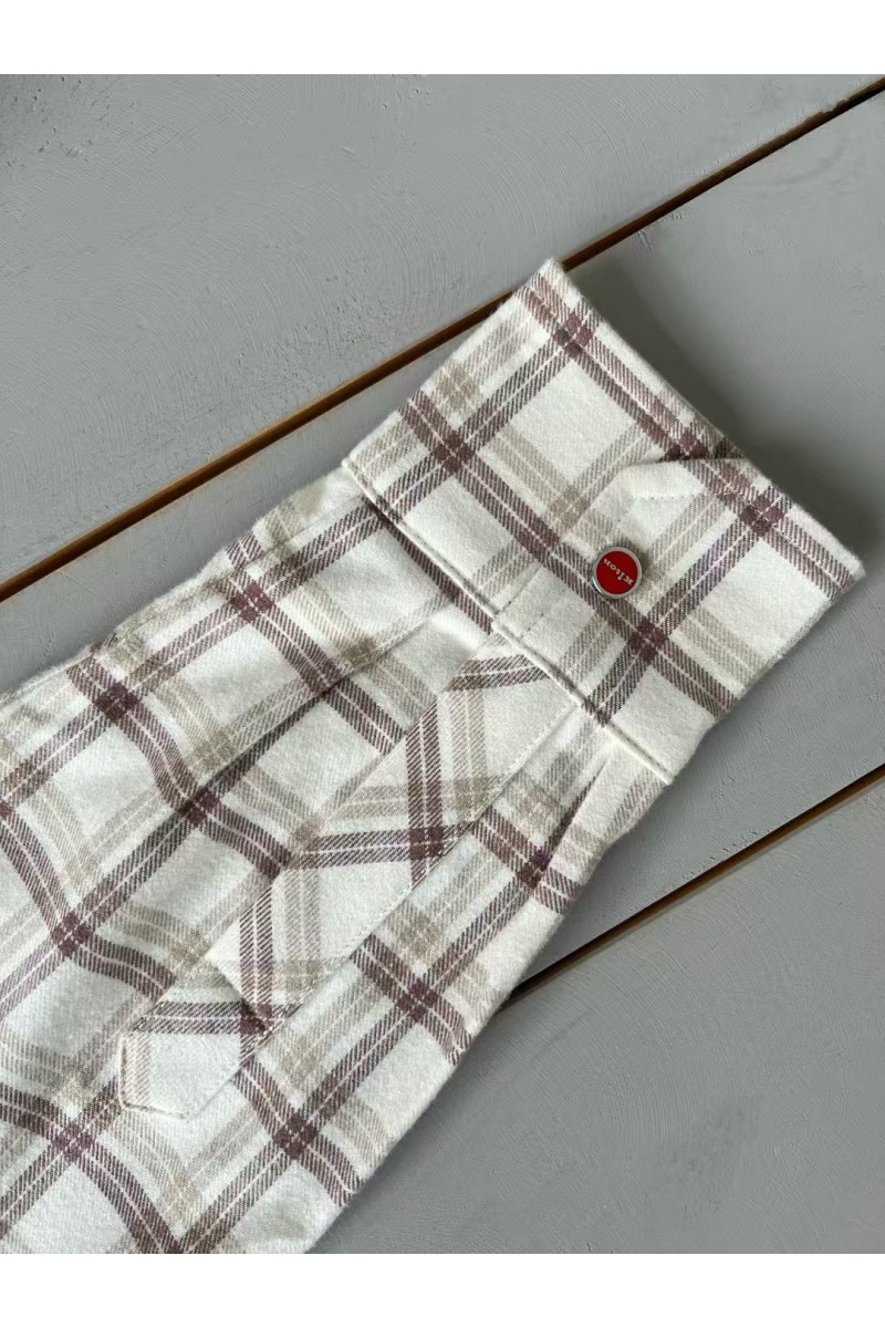 Kiton Мужская рубашка Premium - Beige Chequer