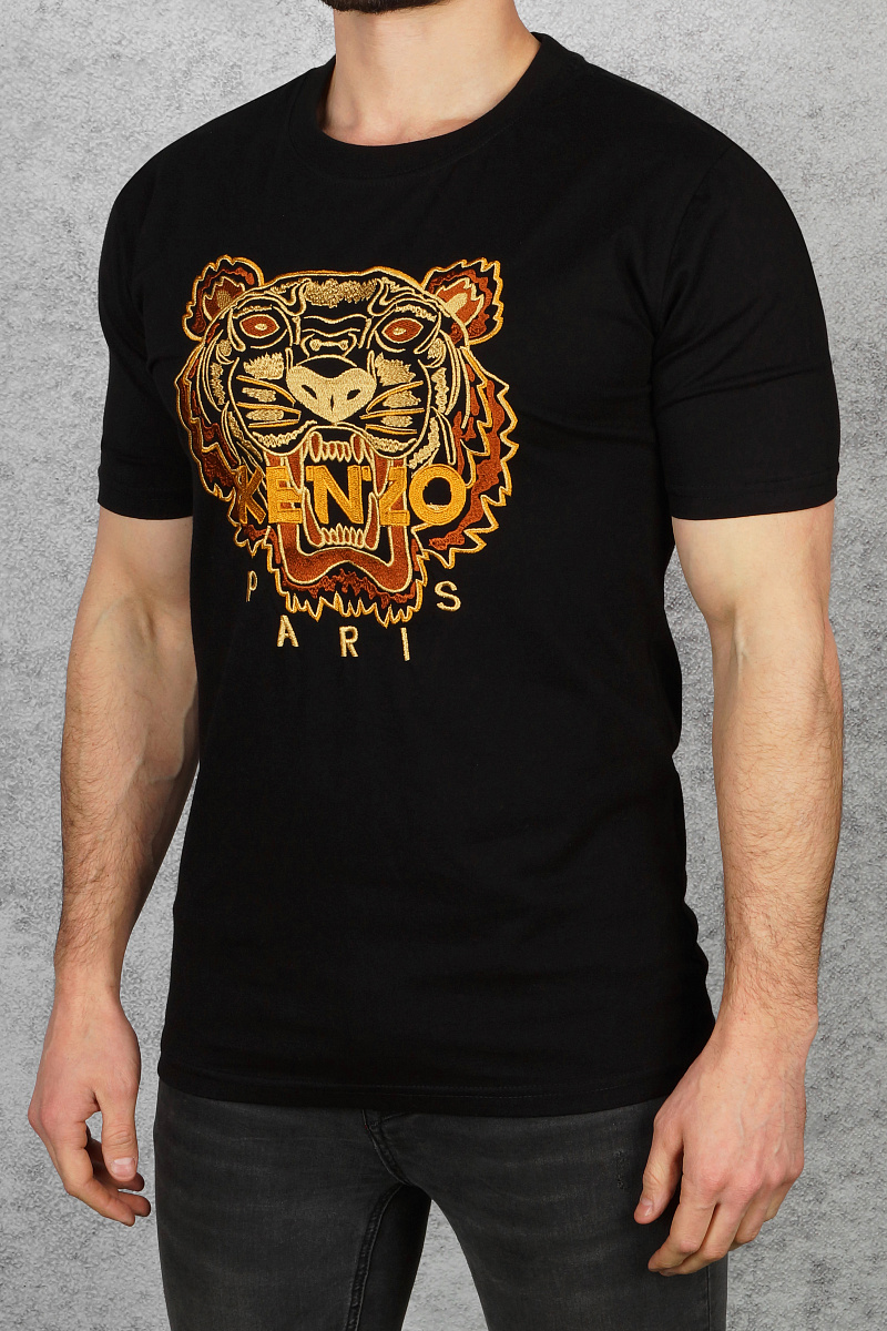 Kenzo Мужская футболка "Tiger" - Black