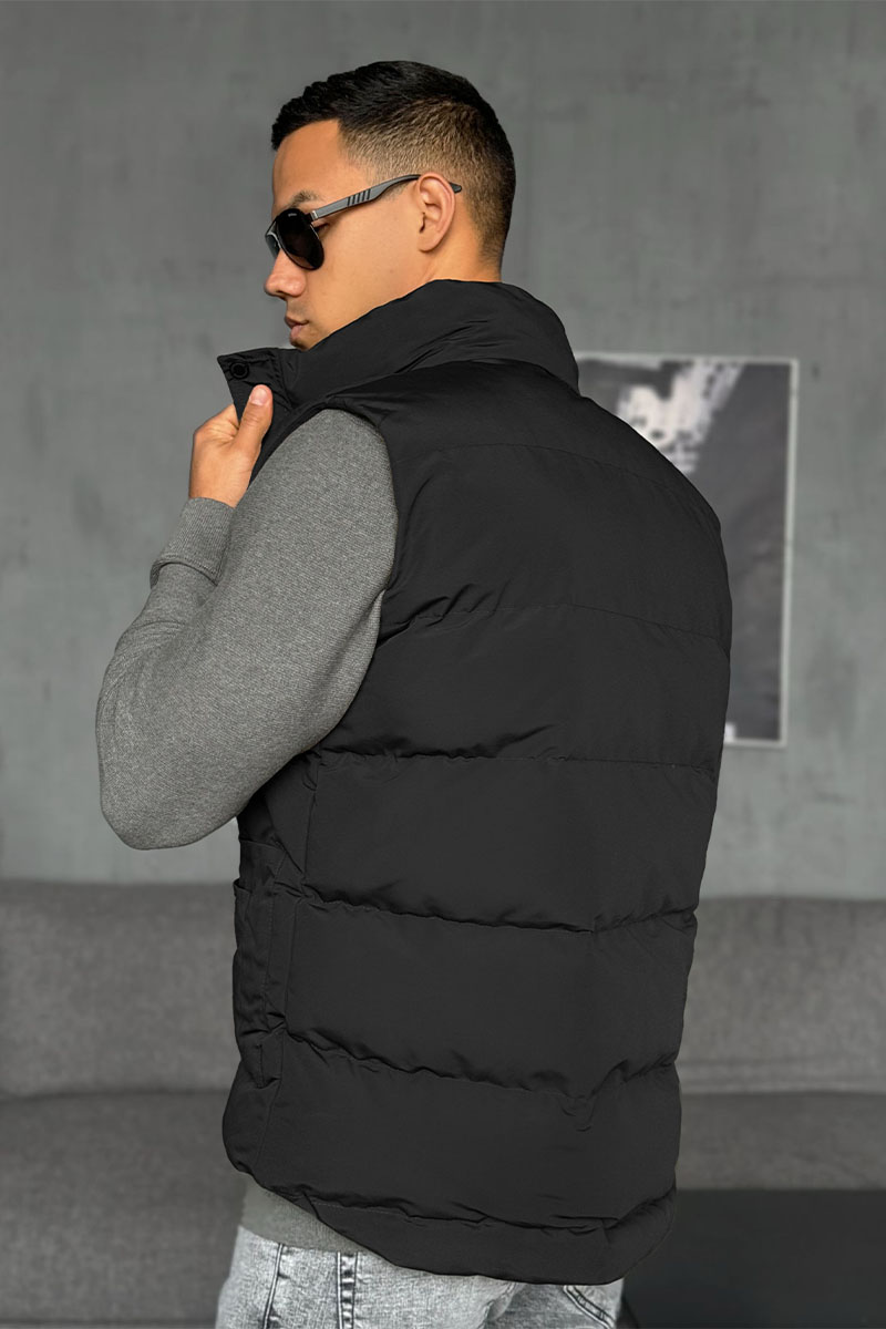 Canada Goose Жилет чёрного цвета logo-patch 