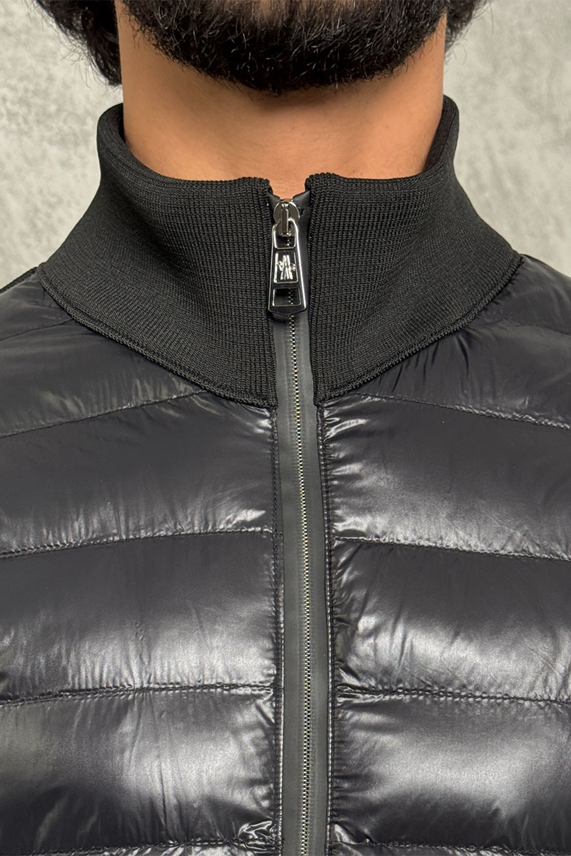 Moncler Куртка с вязаными рукавами 