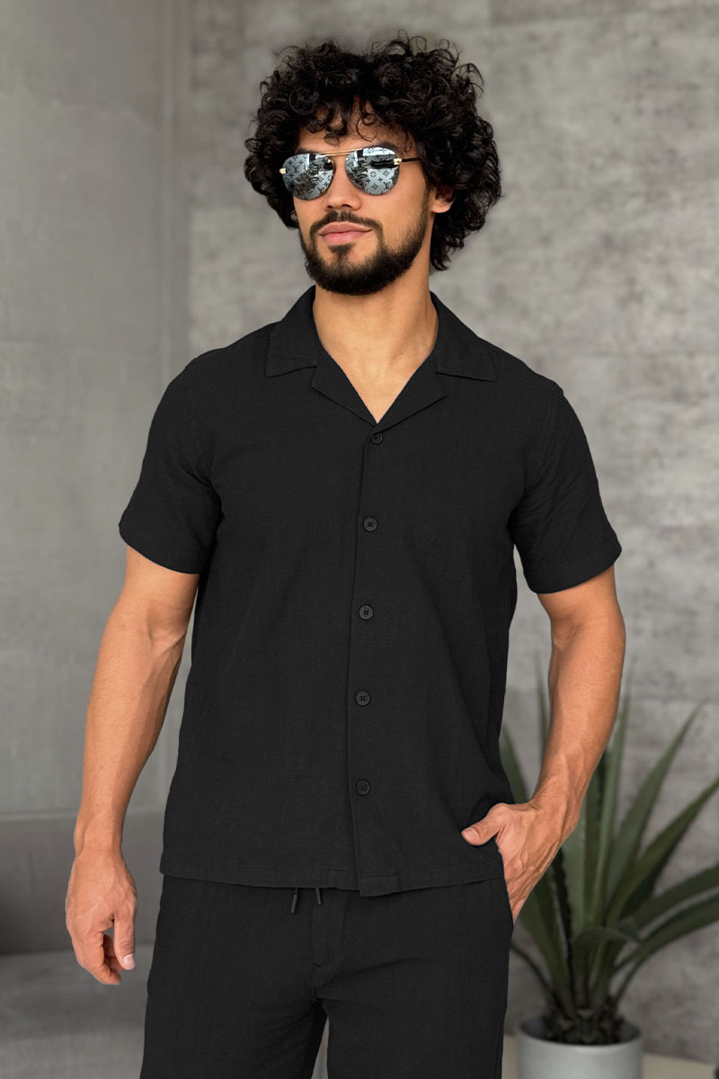 Loro Piana Мужской костюм чёрного цвета