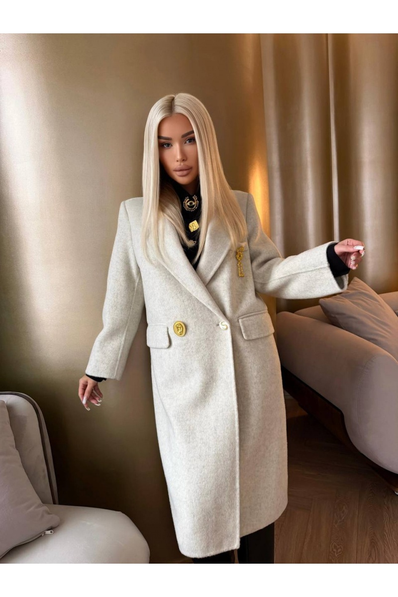 Schiaparelli Женское шерстяное пальто Premium - Beige