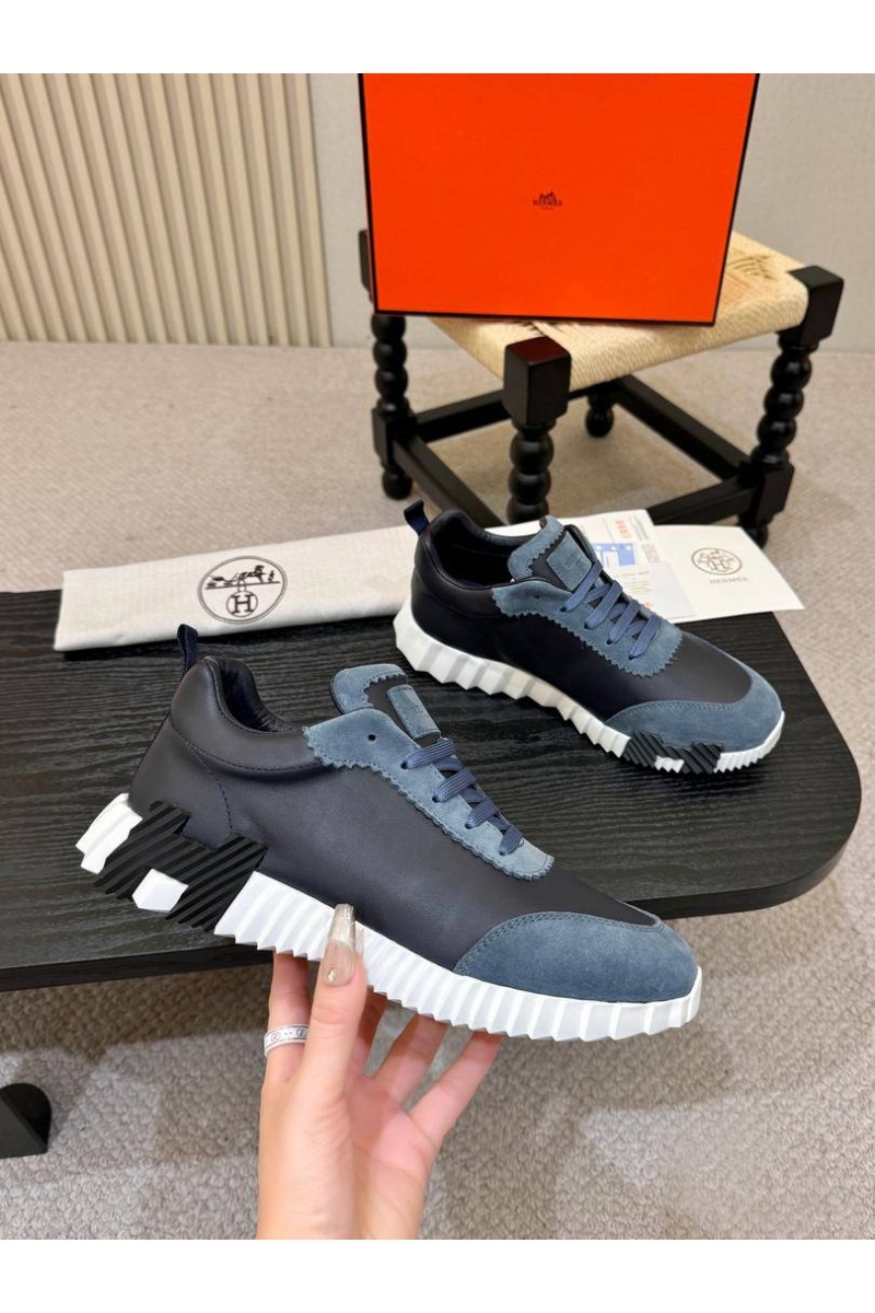 Hermes Мужские кроссовки Bouncing - Navy