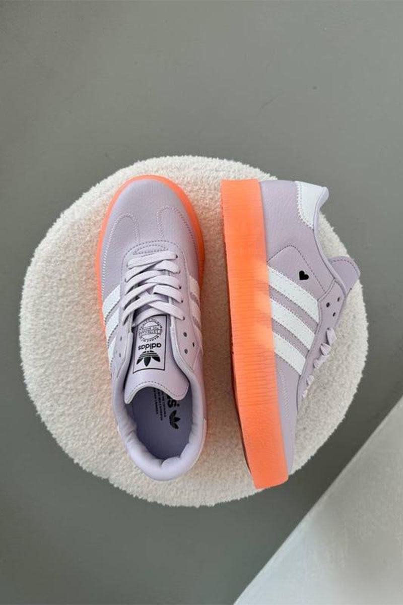 Adidas Кроссовки Samba - Purple / Orange