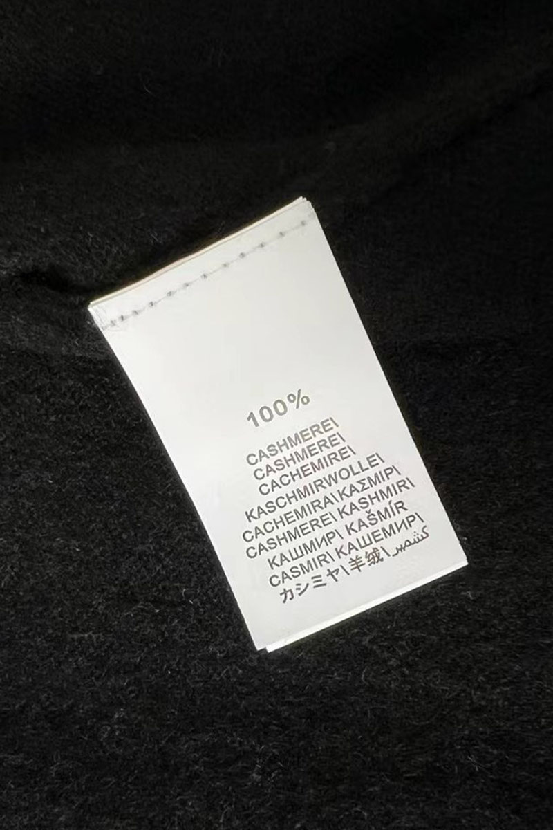 Designer Кашемировый свитер Premium - Black
