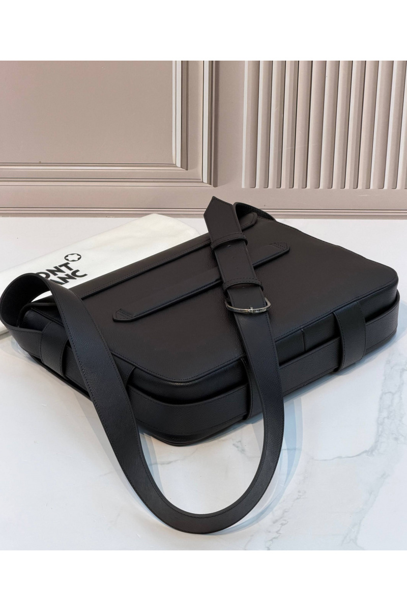 Montblanc Кожаная сумка Sartorial premium 34x27x7.5 см