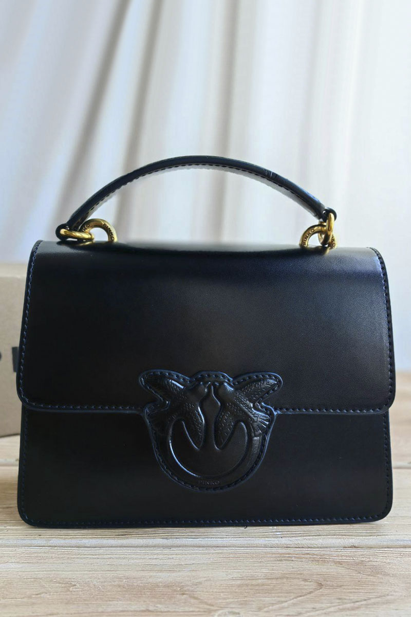  Кожаная сумка Love Bag 20x15 см