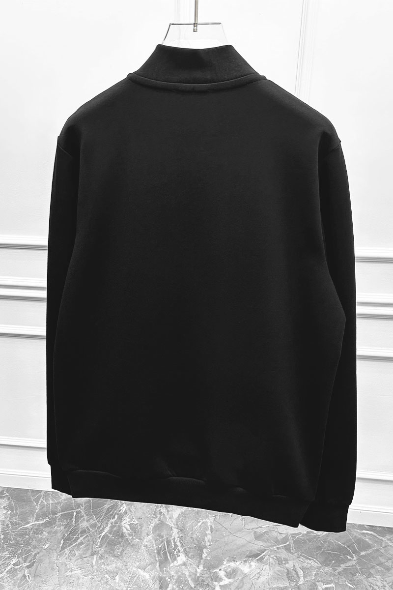 Emporio Armani EA7 Чёрная кофта на молнии 