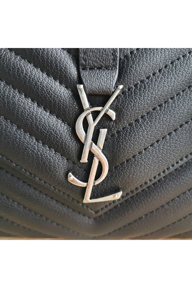 Yves Saint Laurent Кожаная сумка College medium 25x14 см