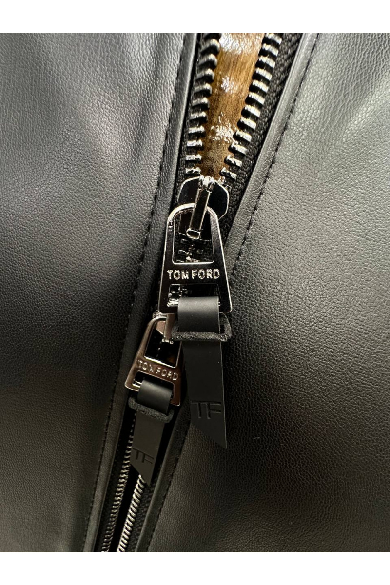 Tom Ford Мужская кожаная куртка 