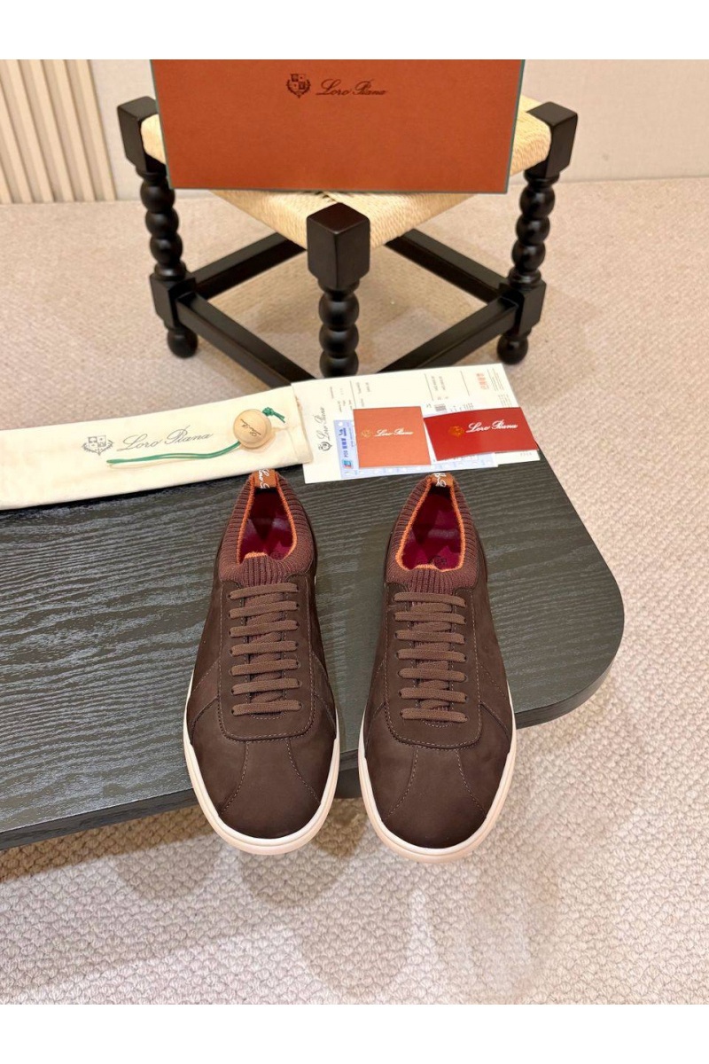 Loro Piana Мужские кроссовки Soho 2.0 Walk - Brown