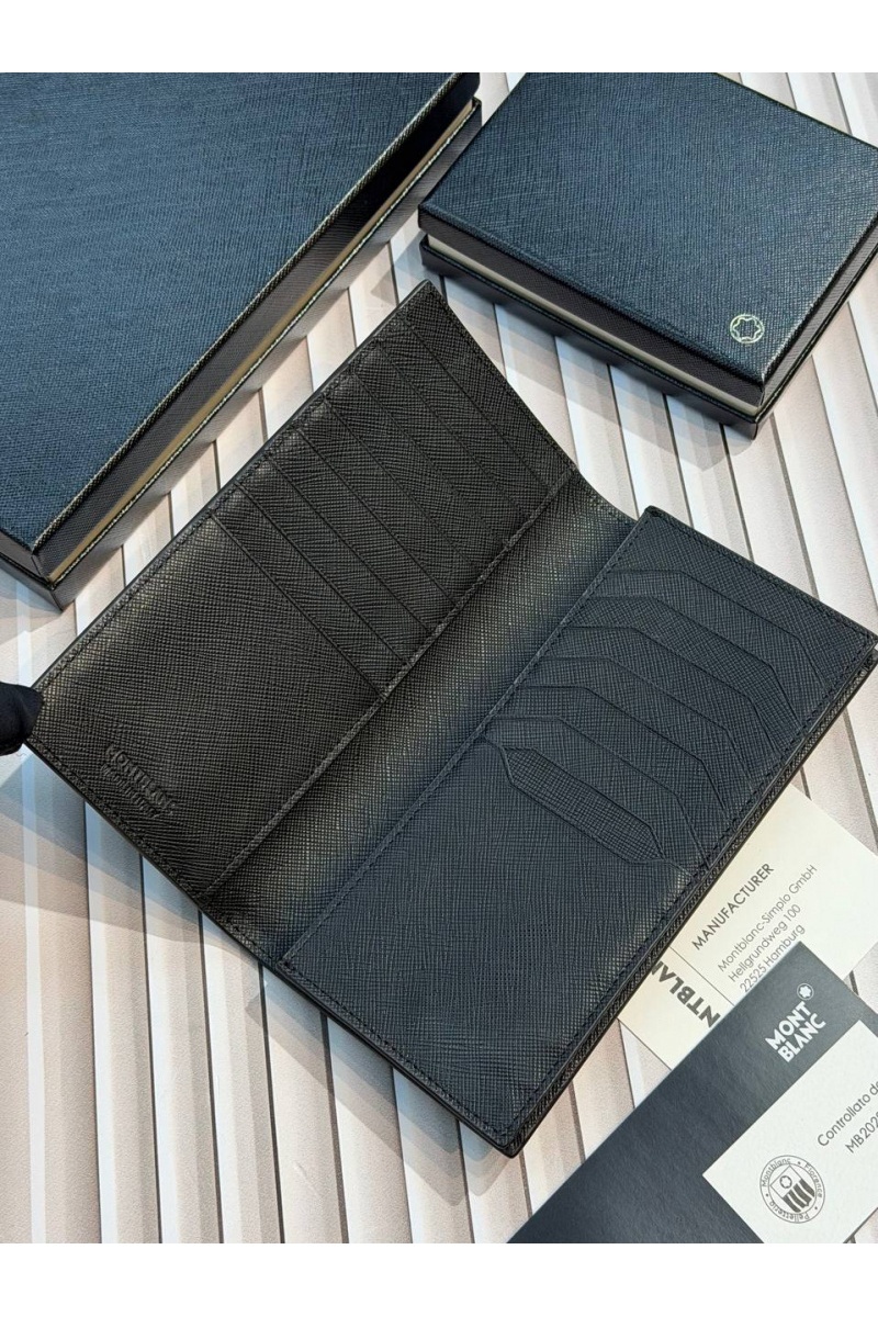 Montblanc Кожаный бумажник Sartorial premium 17.5x9x2 см