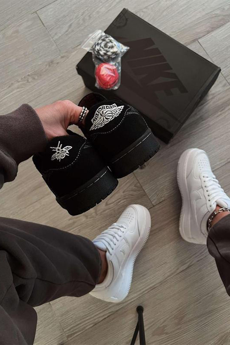 Nike Кроссовки AJ1 x Travis Scott "Black Phantom" Premium