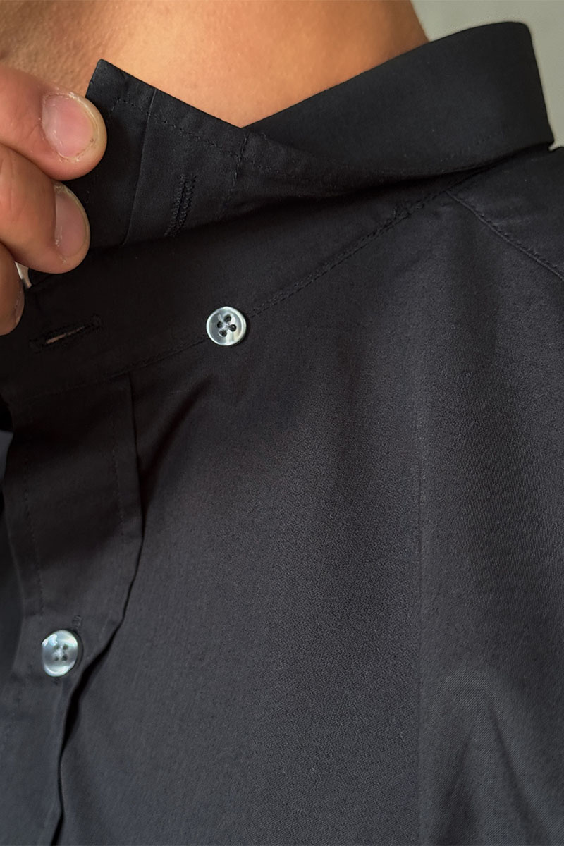 Hugо Воss Чёрная классическая рубашка Love