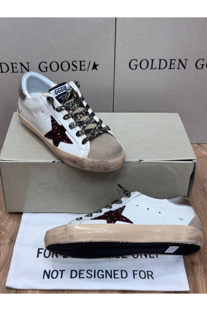 Designer Clothing Женские кожаные кроссовки Golden Goose Ball Star premium