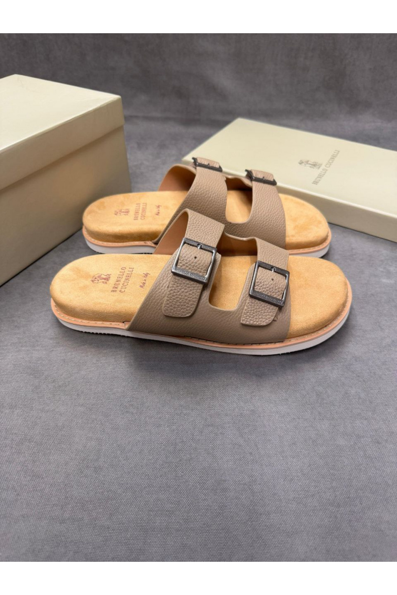 Designer Кожаные шлёпанцы Urban - Beige