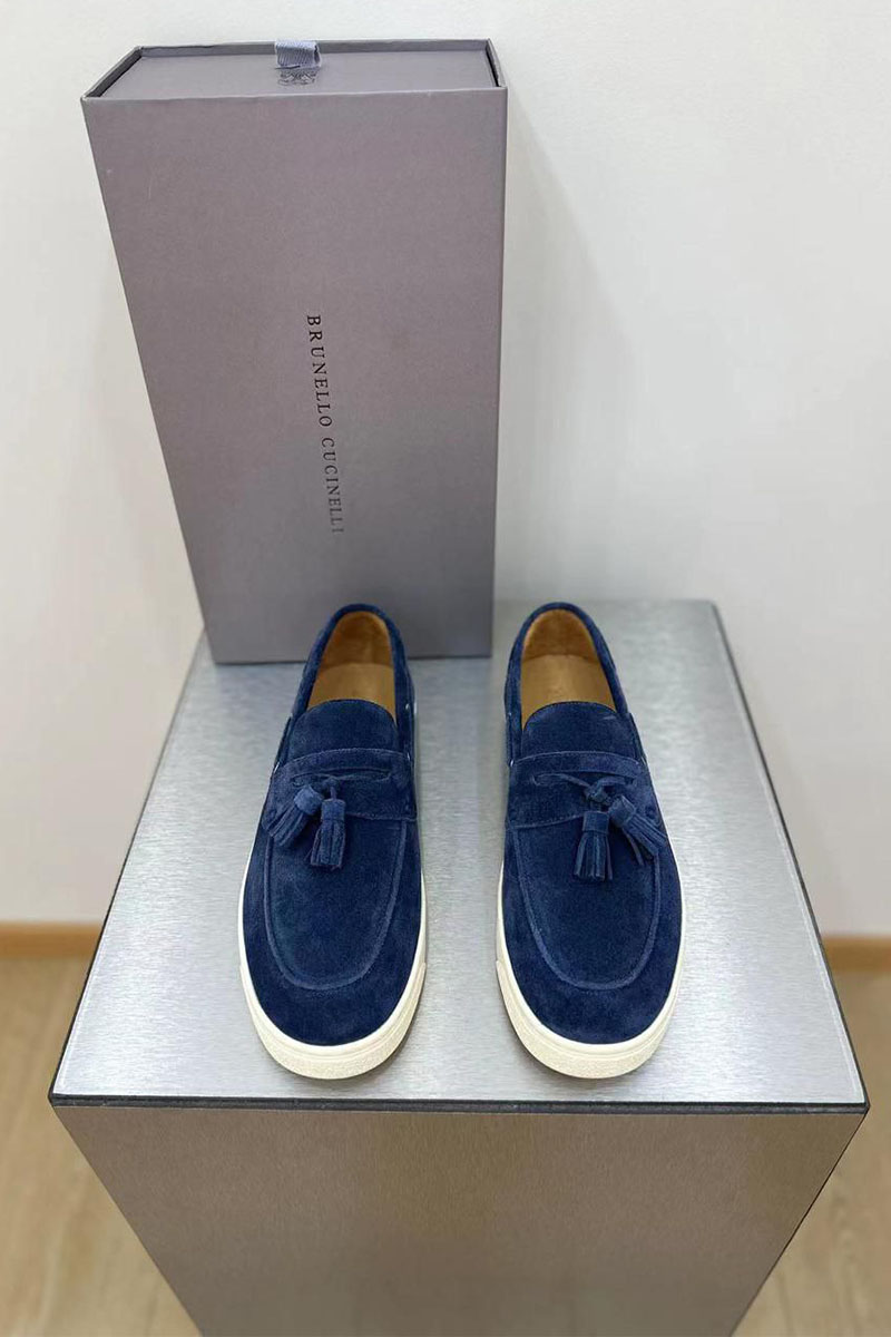 Designer Мужские замшевые лоферы 