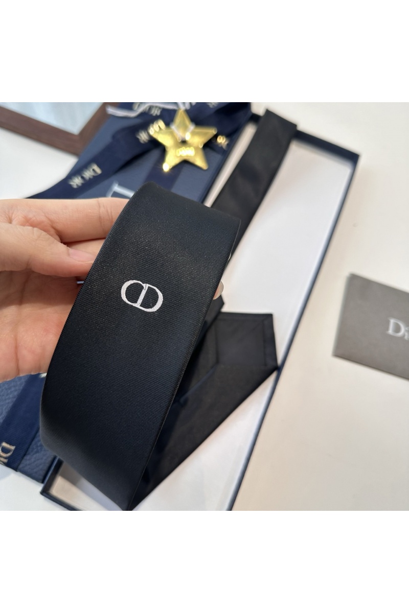Dior Галстук logo-embroidered premium - Black
