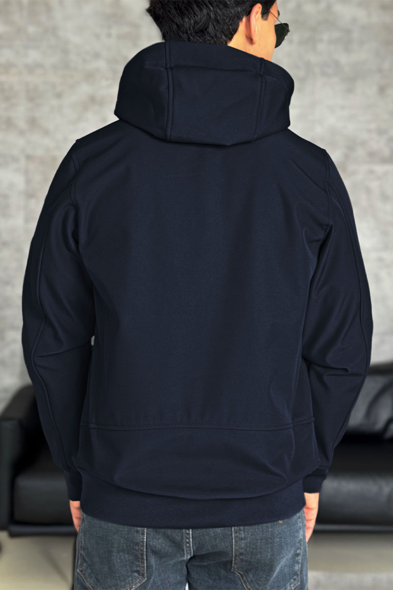 C.P. Company Синяя ветровка Pro-Tek lens detail 