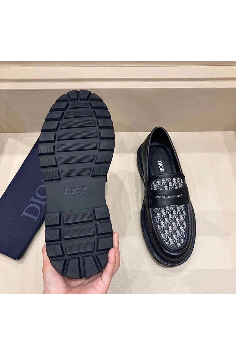 Dior Мужские кожаные ботинки