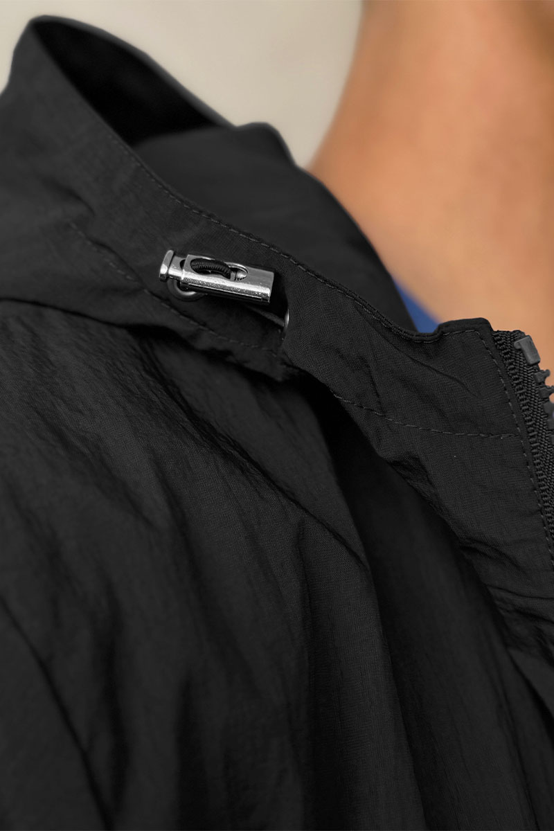 Stone Island Куртка чёрного цвета compass-patch 