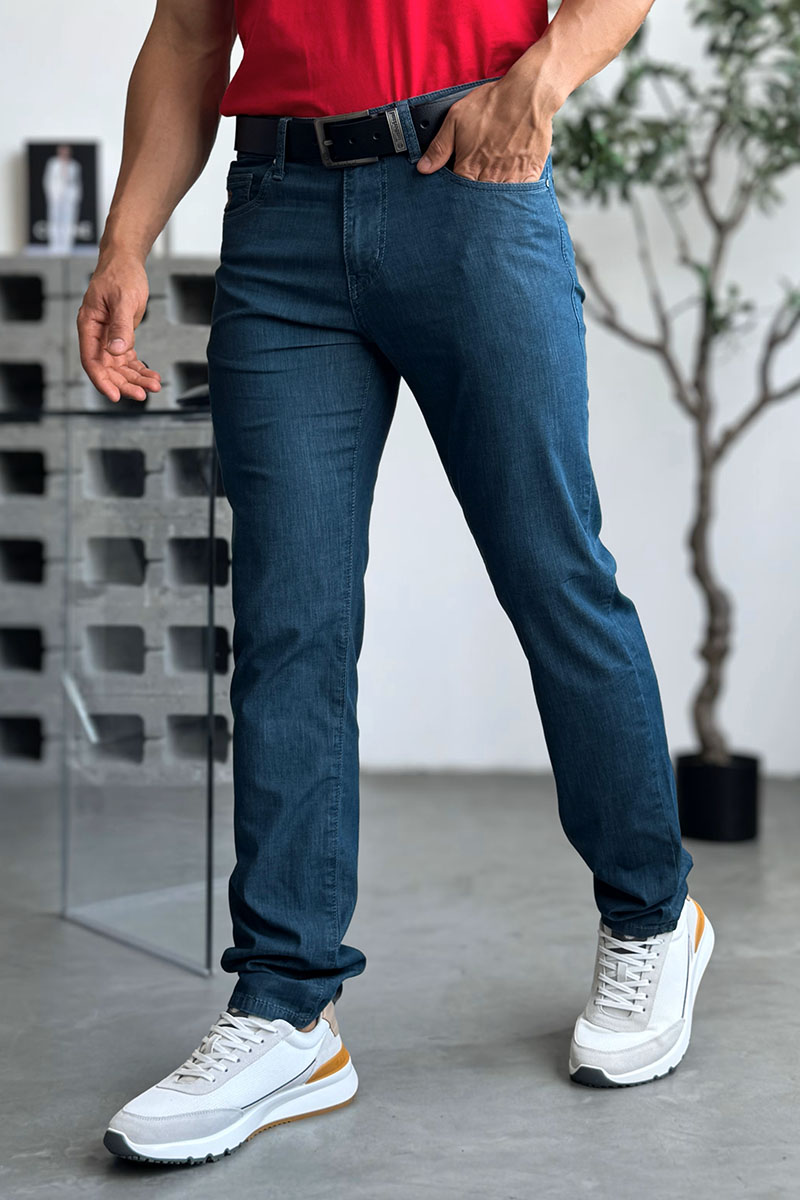 Canali Мужские джинсы regular fit - Navy