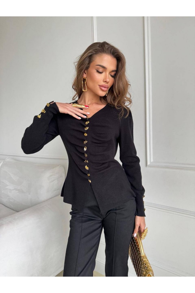 Schiaparelli Женская кофта чёрного цвета Schiaparelli Premium