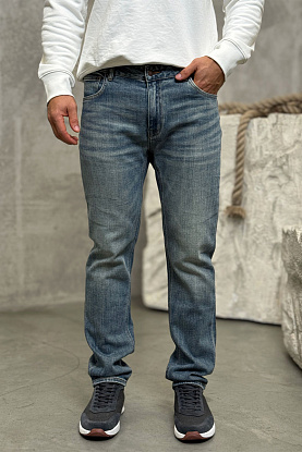 Мужские светло-синие джинсы 