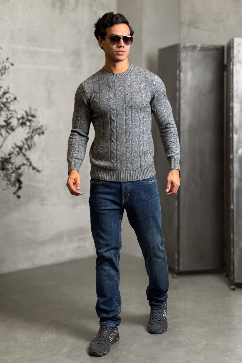 Loro Piana Мужской свитер premium - Dark Grey