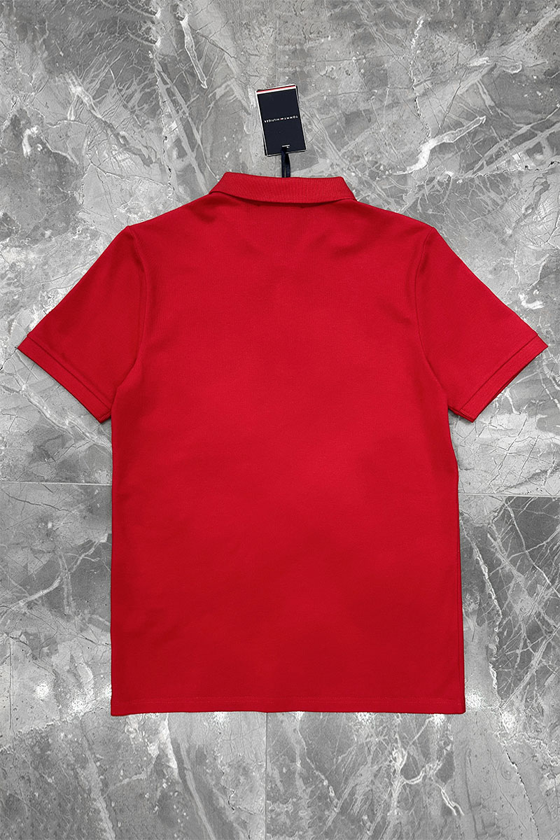 Tommy Hilfiger Мужское красное поло