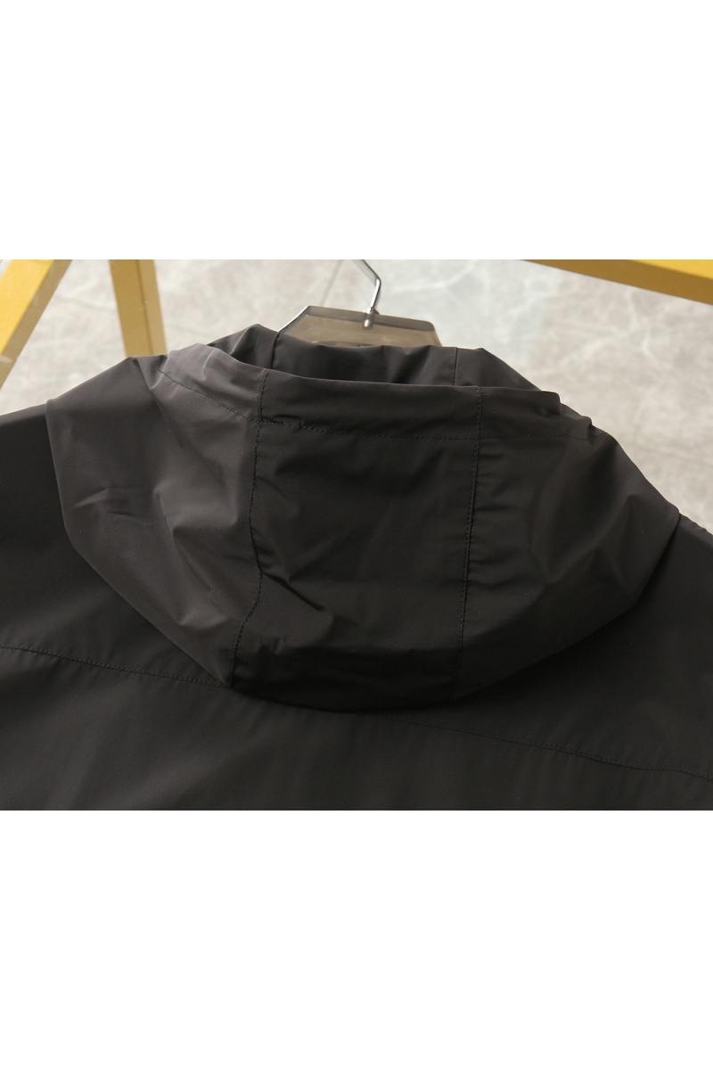 Zegna Ветровка чёрного цвета premium