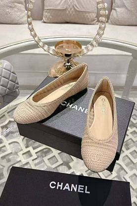 Женские балетки Premium - Beige