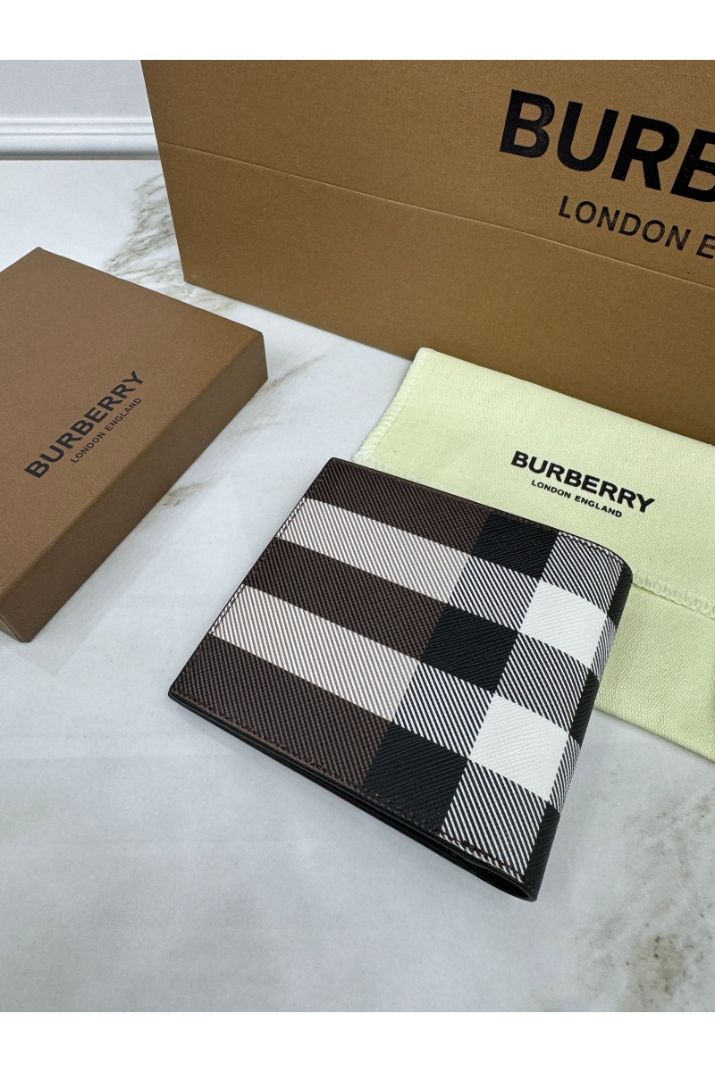 Burberry Кожаный кошелёк Premium 11x10 см