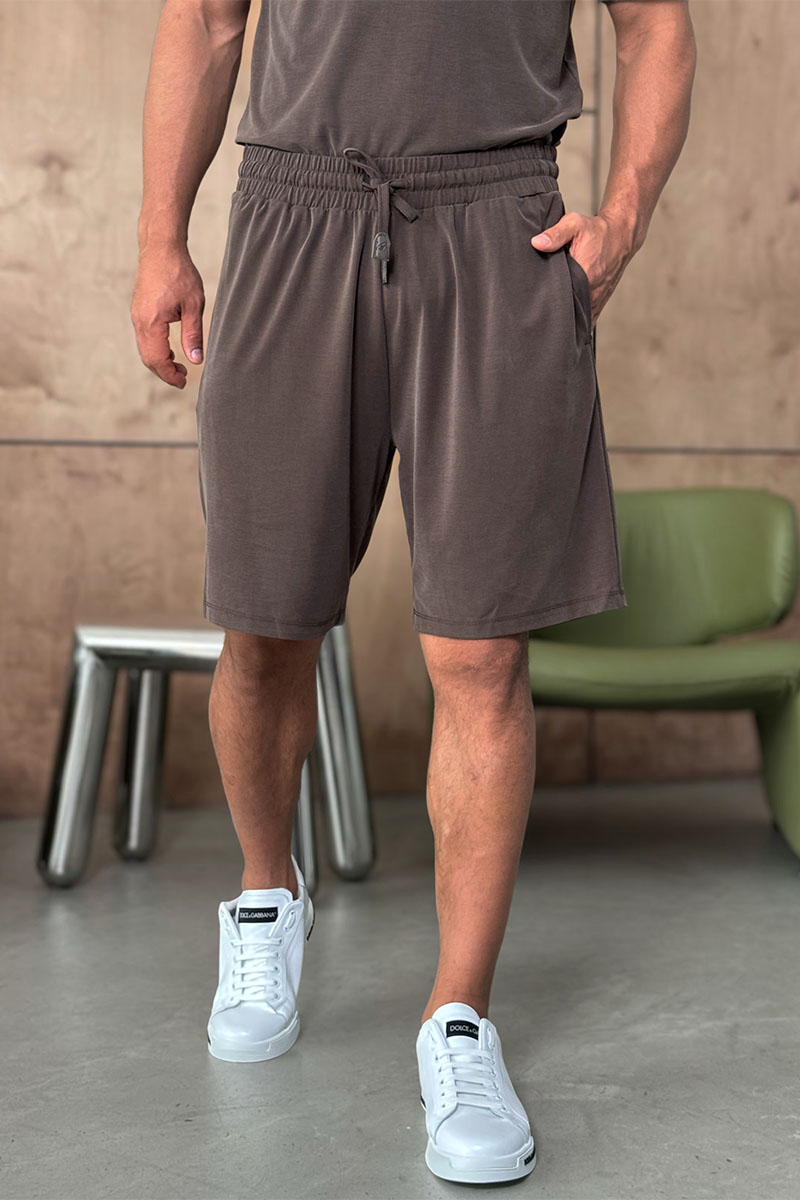 Brioni Мужской костюм коричневого цвета 