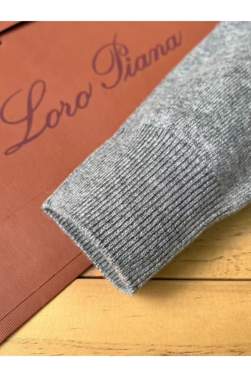 Loro Piana Мужская водолазка Premium - Light Gray