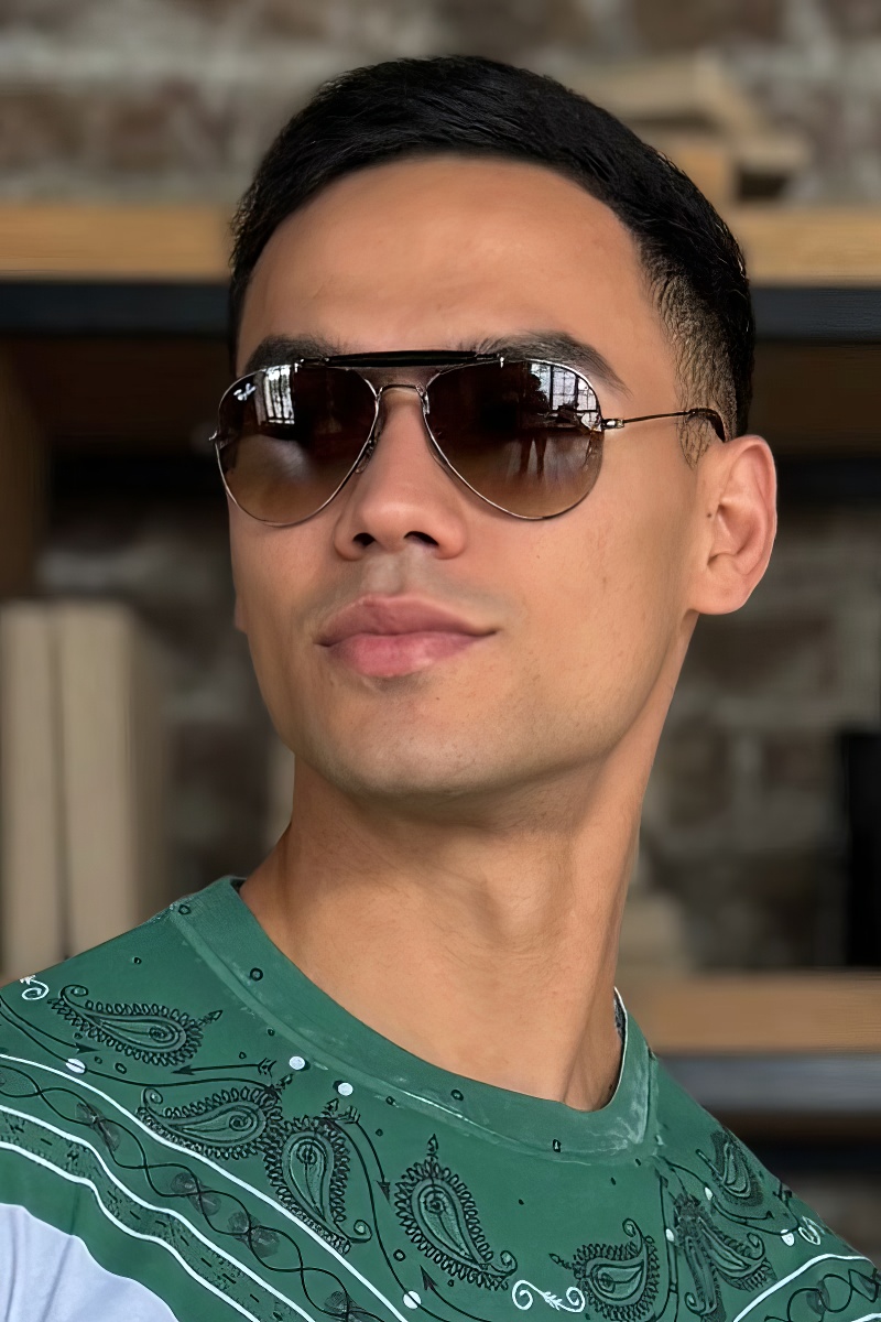 Ray Ban Солнцезащитные очки Aviator Large Metal