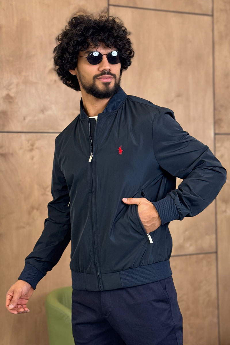 Polo Ralph Lauren Мужской тёмно-синий бомбер 