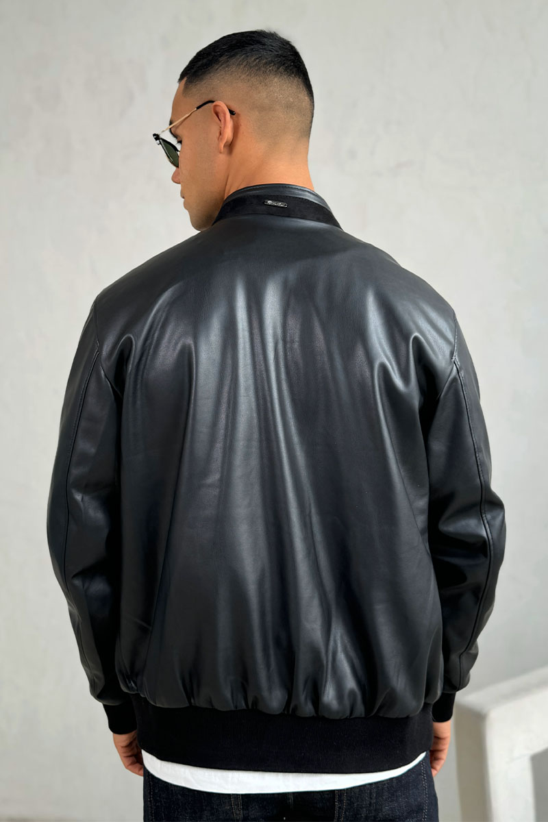 Loro Piana Мужская кожаная куртка 