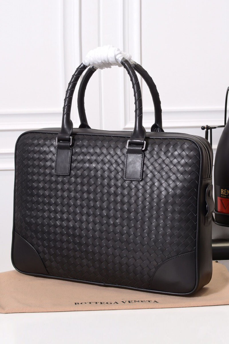 Bottega Veneta Кожаный портфель Premium 41x30x9 см