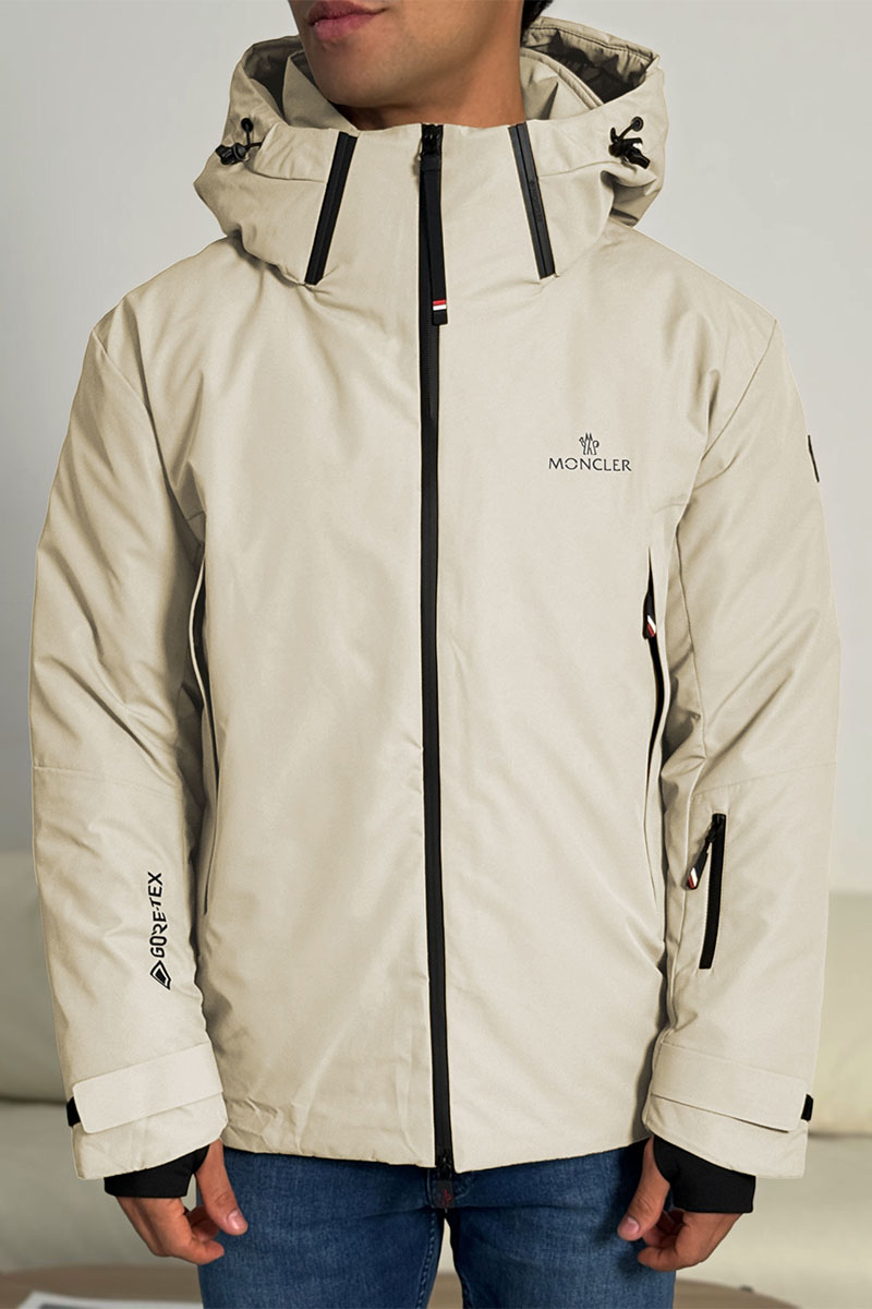 Moncler Пуховик Grenoble Gore-Tex - White Dove 