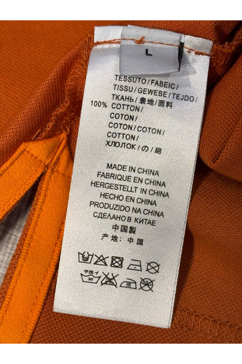 Hermes Мужское поло Premium - Orange