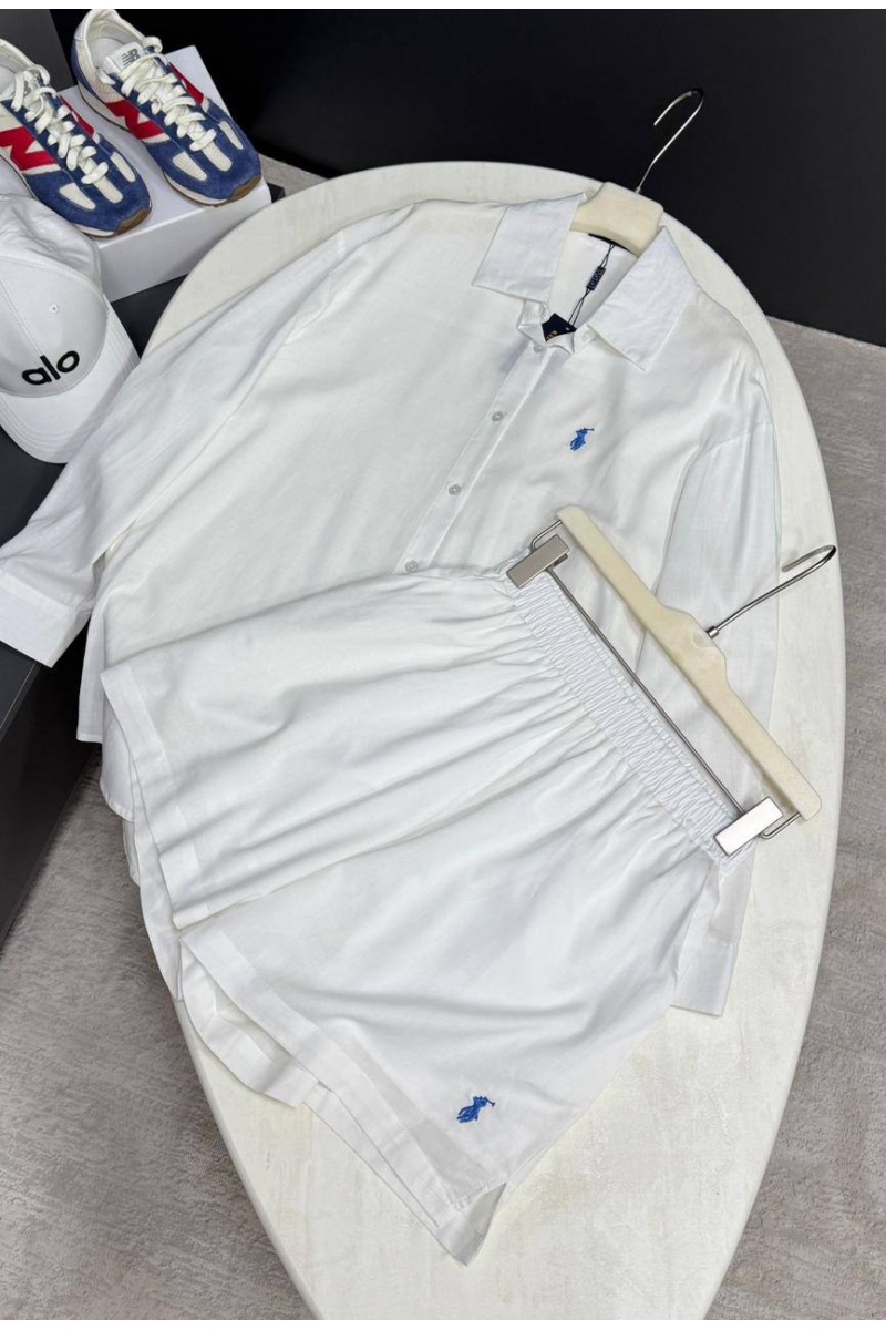 Polo Ralph Lauren Женский белый костюм premium
