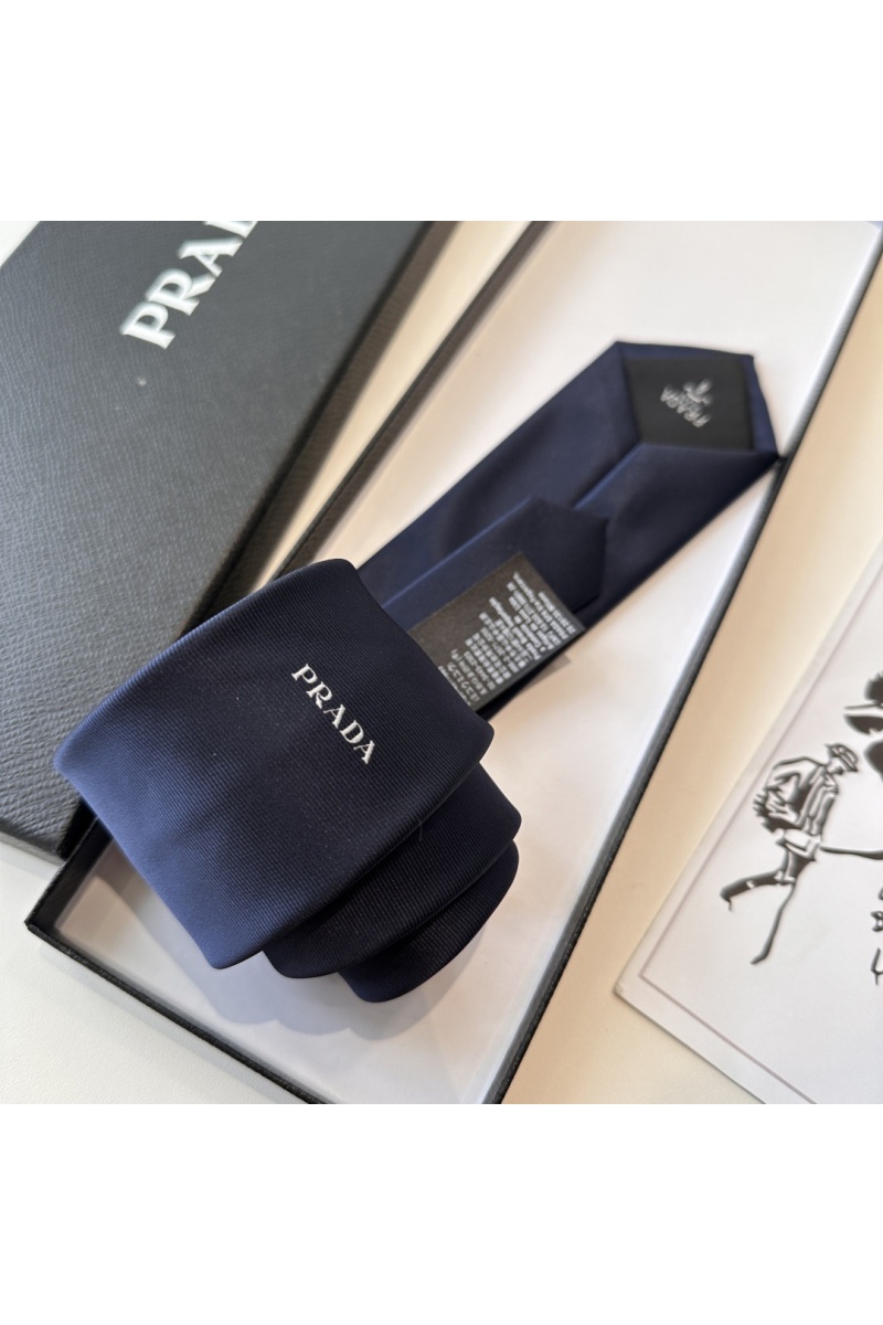Prada Галстук premium 150x7 см - Navy