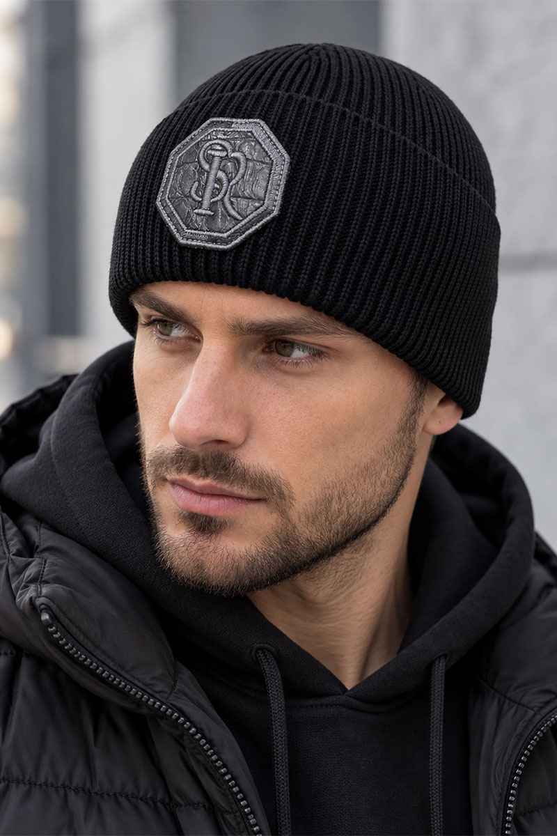 Stеfаnо Riссi Шапка logo-embroidered - Black