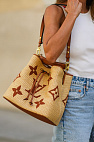 Женская сумка NeoNoe Handbag Monogram Raffia MM 26x26x17.5 см