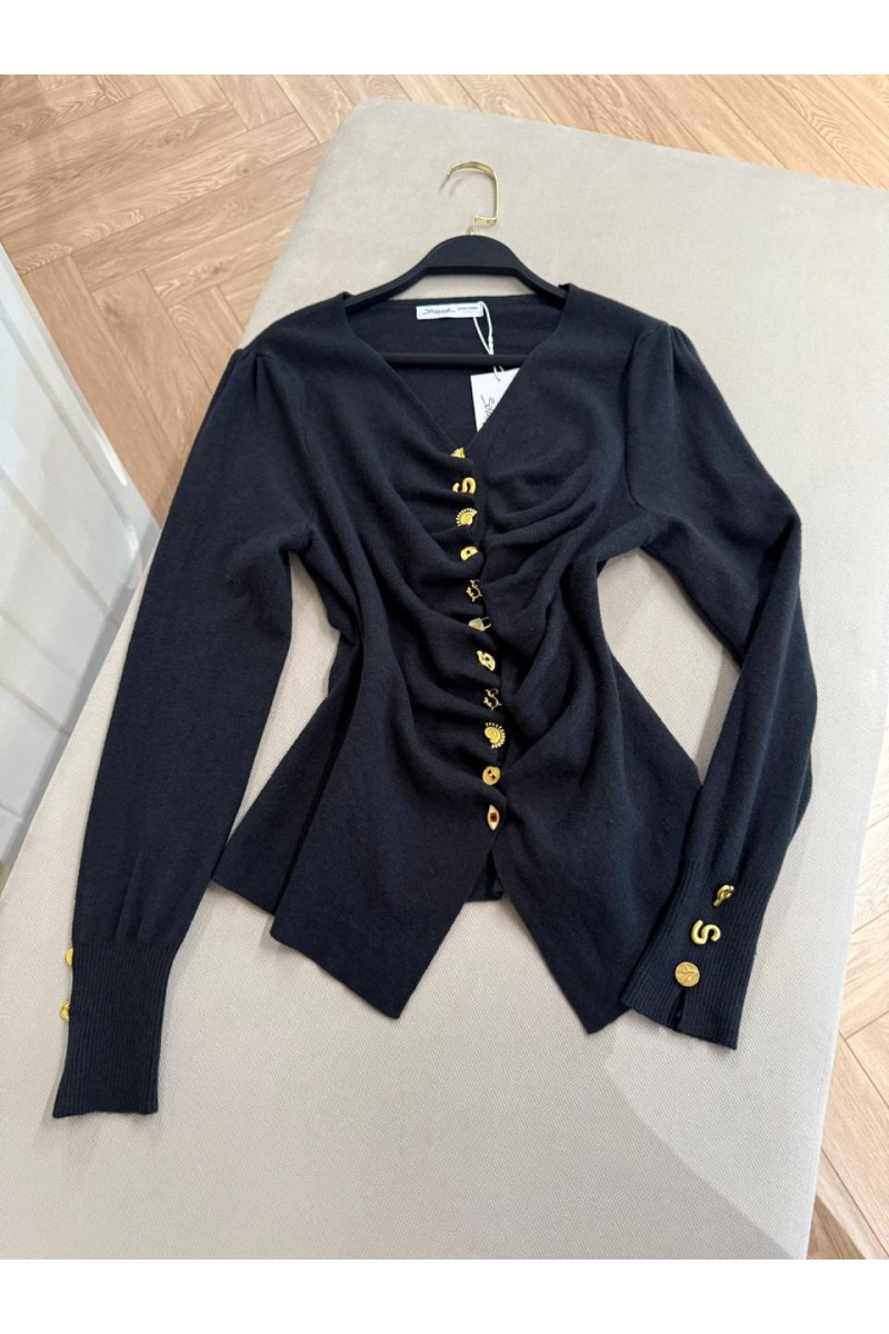 Schiaparelli Женская кофта серого цвета Premium