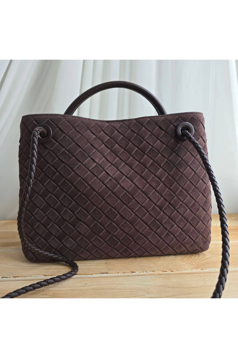 Bottega Veneta Замшевая сумка 30x23 см