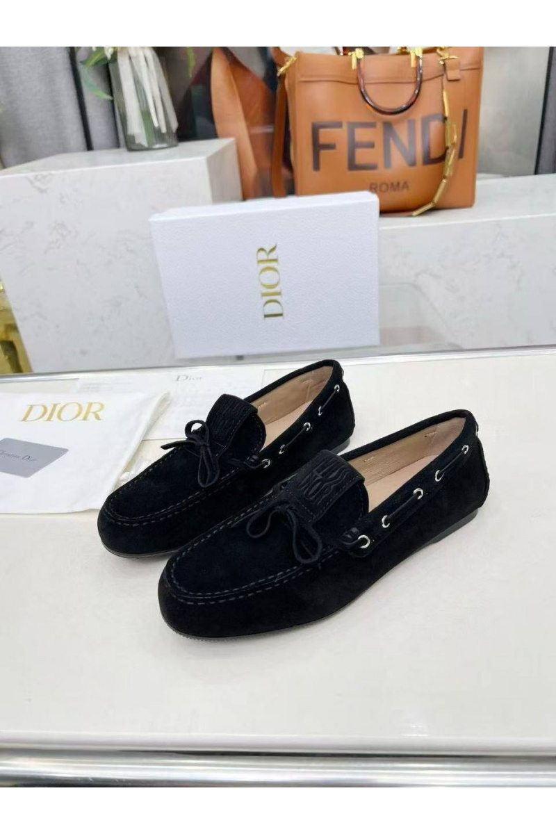 Dior Женские лоферы Miss - Black