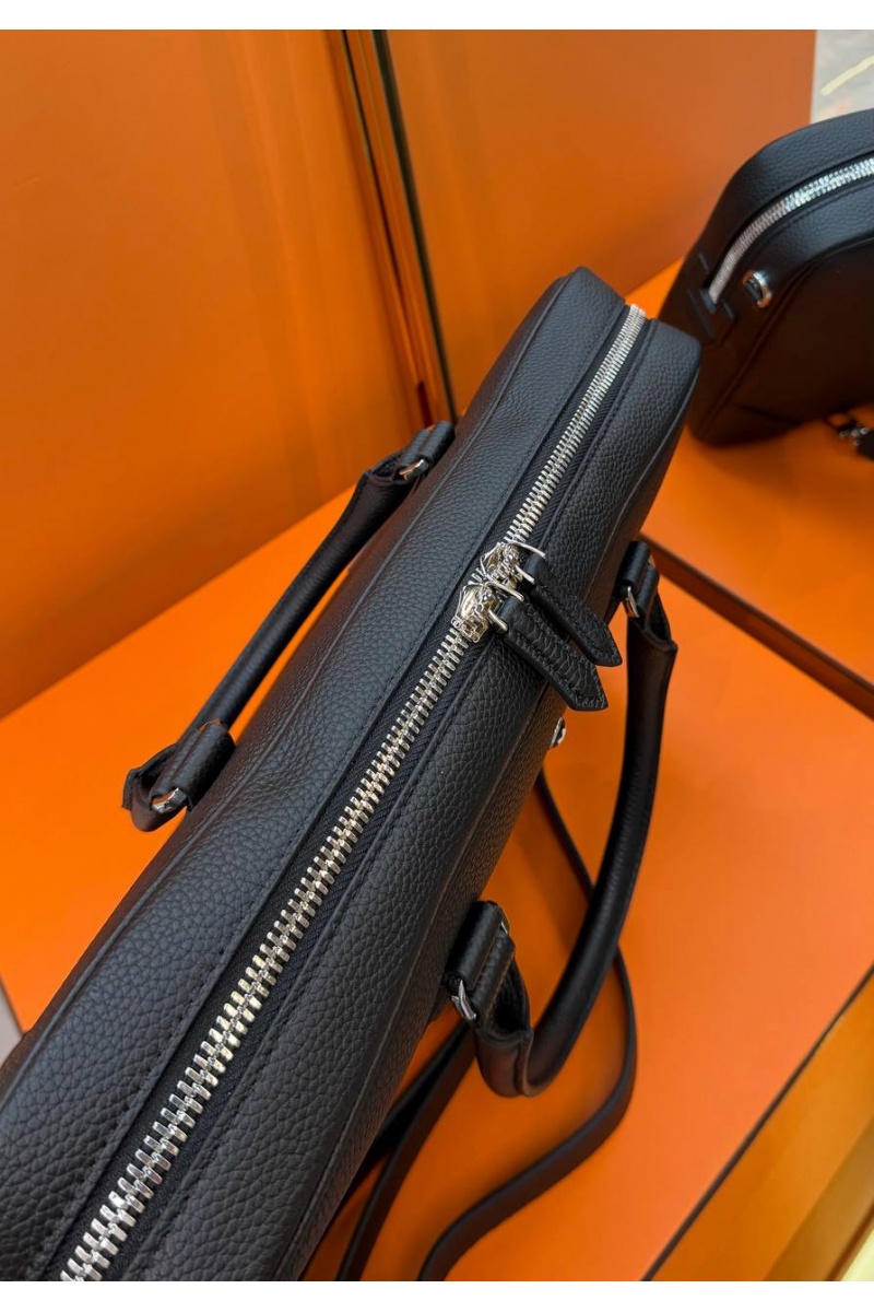 Montblanc Кожаная сумка Meisterstuck premium 37.5x27x8 см